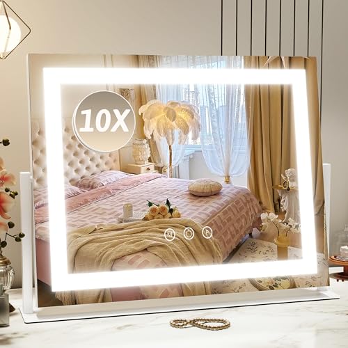 Vanity Mirror with Lights 22"x18"