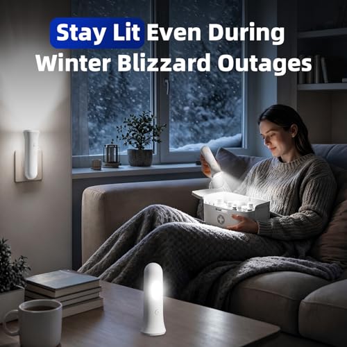 4 in 1 Emergency Lights for Home Power Failure (6 Count)