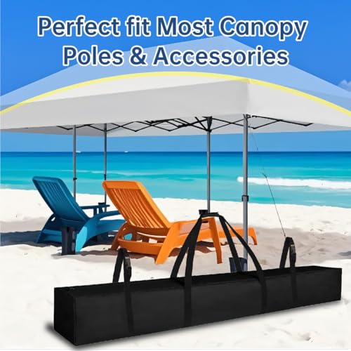 Heavy Duty Large Tent Pole Storage Bag for Patio Umbrella