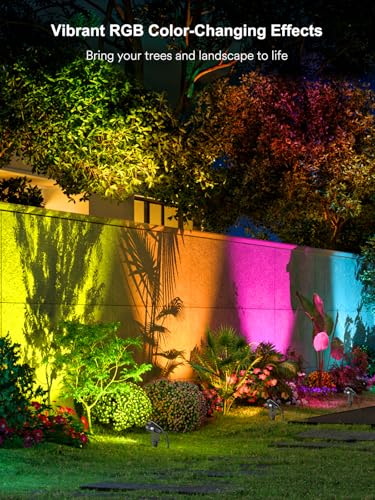 smart Outdoor spotlights