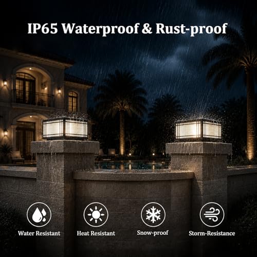 Outdoor Post Lights Hardwired
