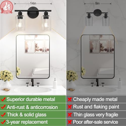 2 Light Bathroom Light Fixtures