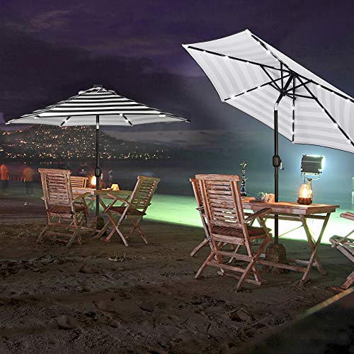 7.5 ft Solar Umbrella