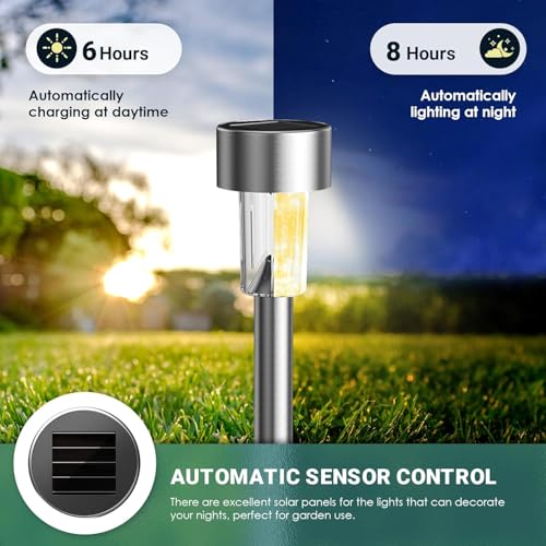16 Pack Solar Lights Outdoor Waterproof (16 Count)