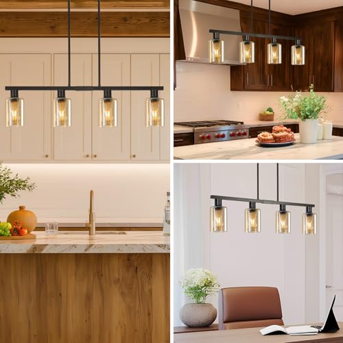 4 Light Kitchen Island Lighting