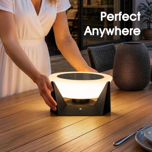 11" Solar Post Lights Outdoor