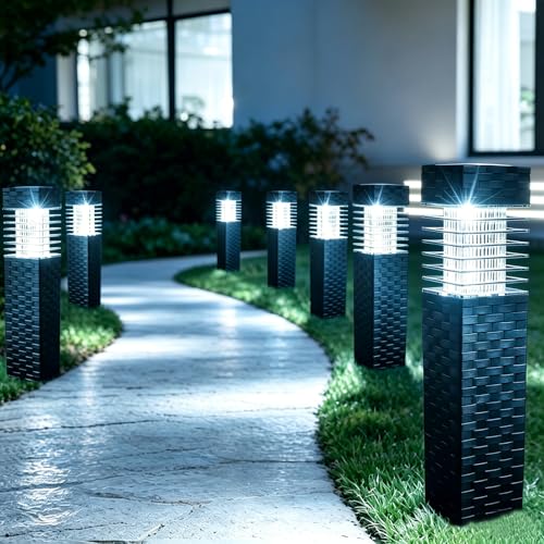 8 Pack Solar Pathway Lights Outdoor