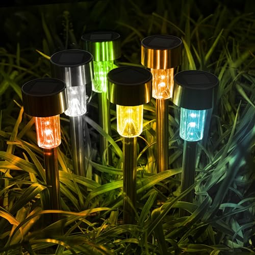 Outdoor Waterproof Multicolor Solar Garden Lights (20 Count)