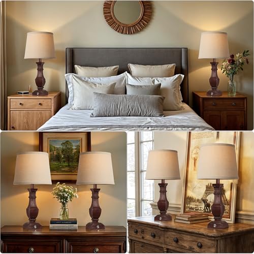 Dimmable Table Lamps Set of 2 (2 Count)