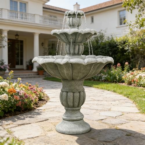 39.5" Water Fountain Outdoor