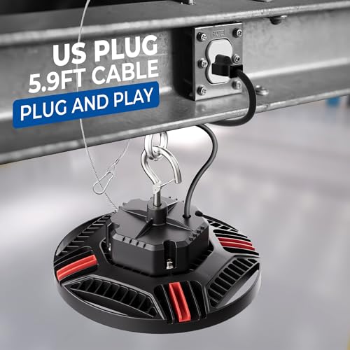 100W UFO LED High Bay Light (4 Count)