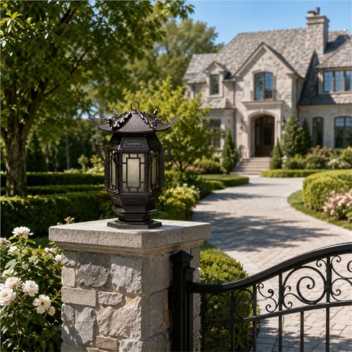 Vintage Outdoor Pillar Light