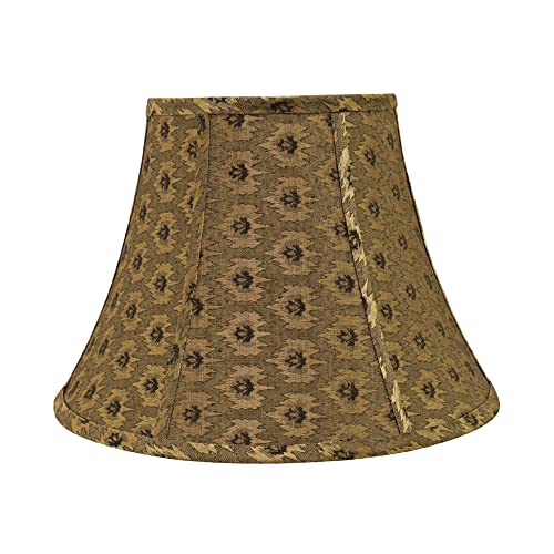 30018A Transitional Bell Shaped Spider Construction Lamp Shade