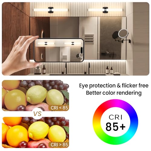 Black Bathroom Vanity Light Fixtures