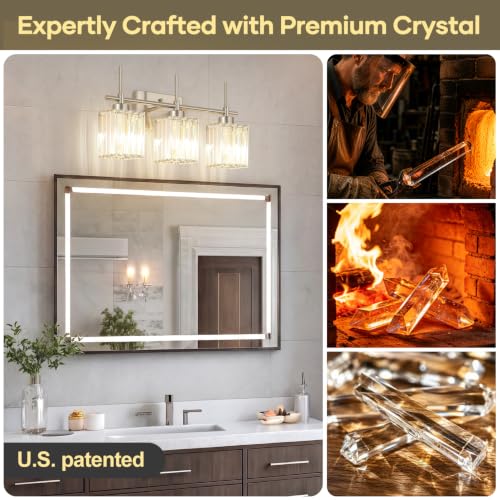 Modern Crystal Bathroom Vanity Light 3