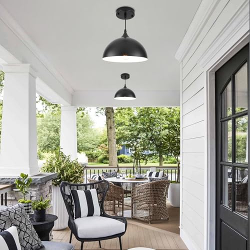9.8 inch Kitchen Pendant Light 2 Pack (2 Count)