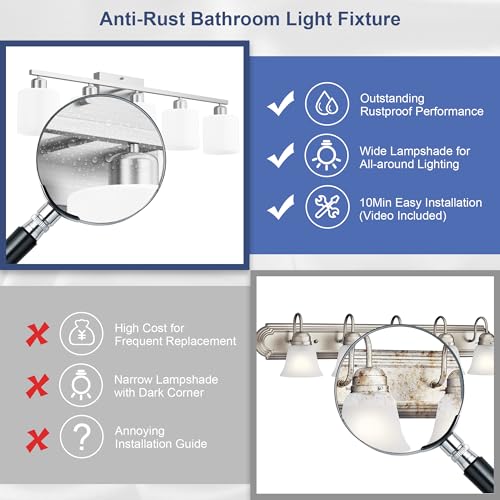 Bathroom Lights Over Mirror Brushed Nickel