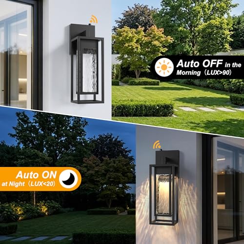 2 Pack LED Outdoor Wall Light (2 Count)