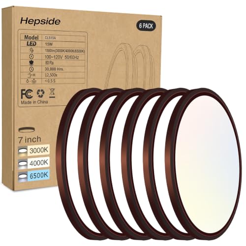 6PACK LED Flush Mount Ceiling Light (6 Count)
