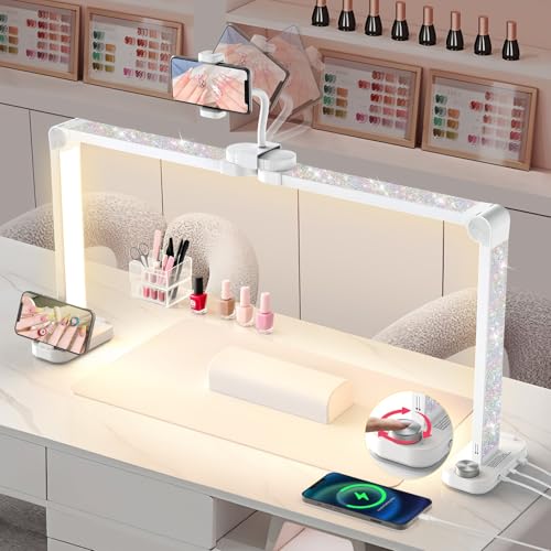 Half Moon Light for Nail Desk