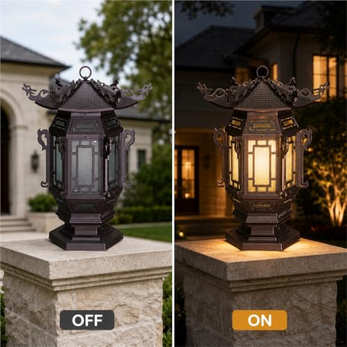 Vintage Outdoor Pillar Light