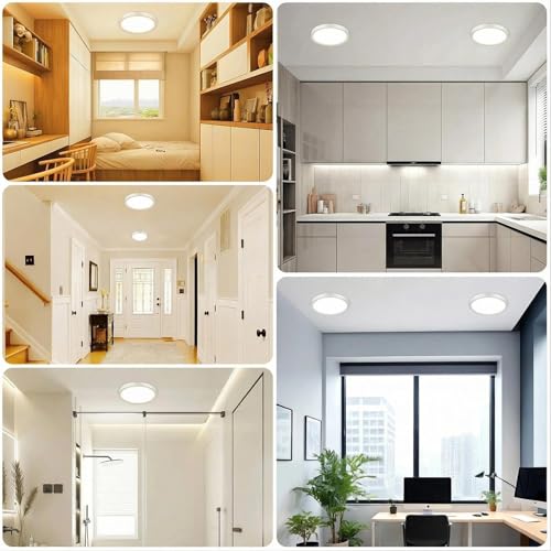 4Pack 7inch LED Flush Mount Ceiling Light (4 Count)