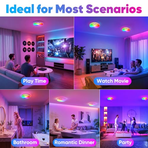 Rechargeable Motion Sensor Ceiling Light