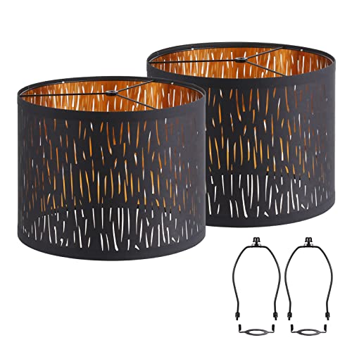 Black Lampshades Set of 2 (2 Count)