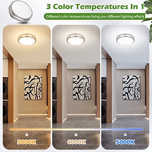 36W LED Ceiling Light Fixture (2 Count)