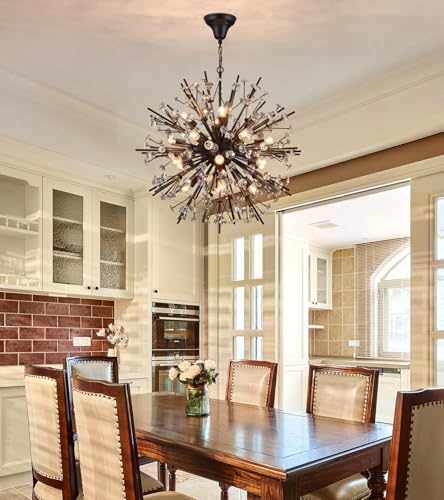 Black Crystal Chandelier