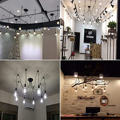 14 Arm Spider Light Fixture Industrial DIY Chandelier Pendant Lamp