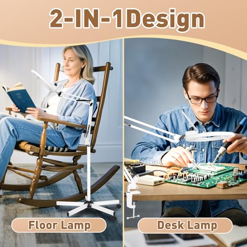 2200 Lumens 12X Magnifier Esthetician Light