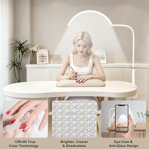 Half Moon Light for Nail Desk