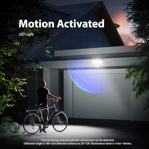 100W LED Motion Sensor Outdoor Lights