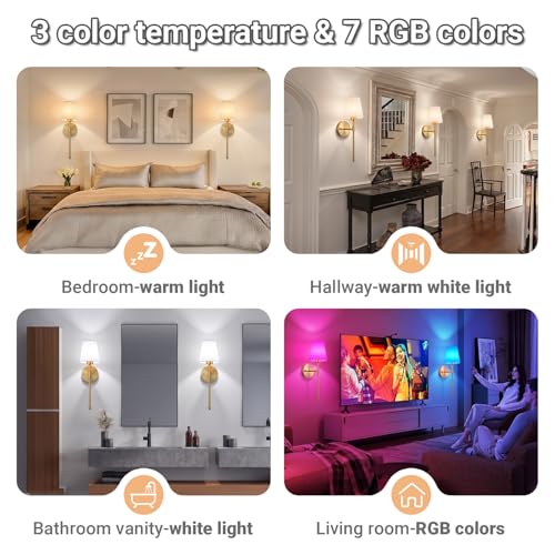 Battery Operated Wall Sconces