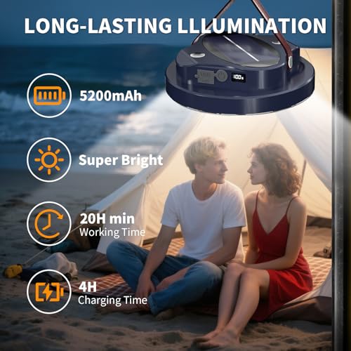 Portable Camping Lights Rechargeable