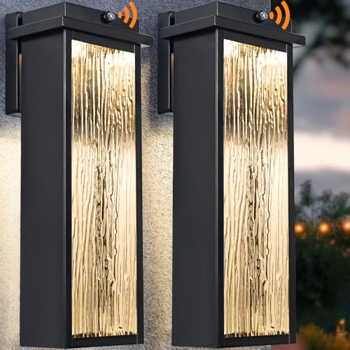 20" Extra Large Dusk to Dawn LED Outdoor Wall Lights 2 Pack (2 Count)
