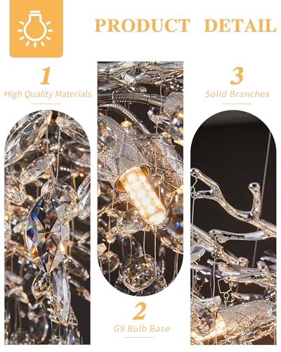 Modern Tree Branch Chandelier