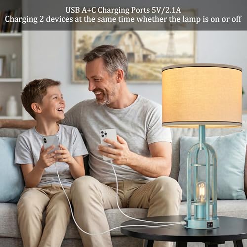 Table Lamps for Living Room Set of 2 (2 Count)
