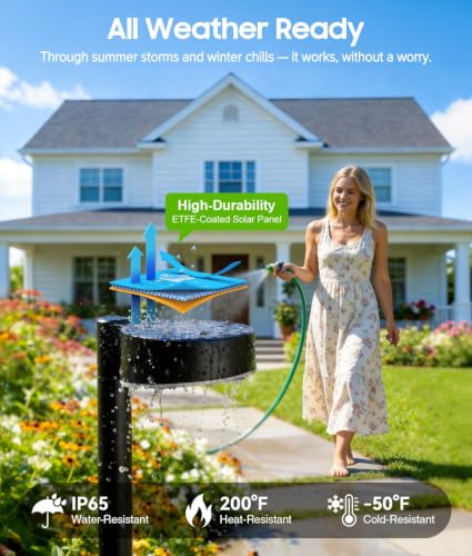 8 Pack Solar Pathway Lights Outdoor (8 Count)