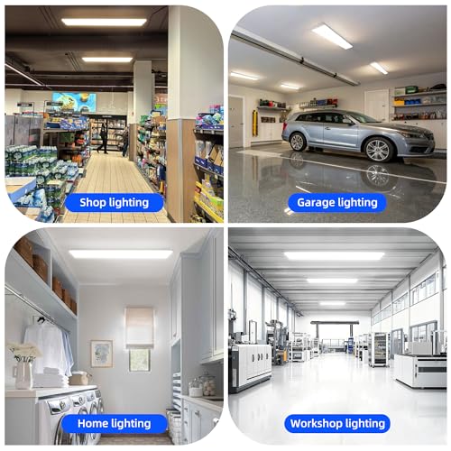 4FT 7" Width LED Wraparound Light with 3 Wattages