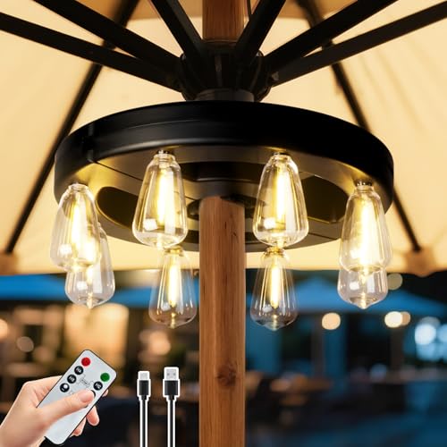 Patio Outdoor Umbrella Lights (8 Count)