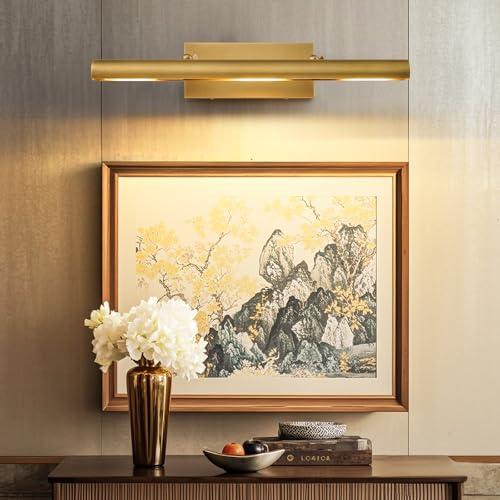 Gold Art Picture Frame Wall Light