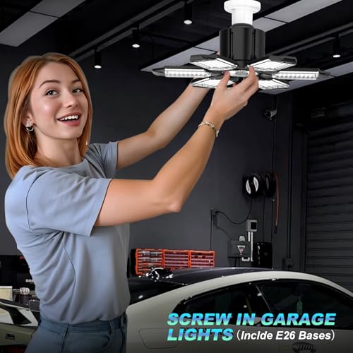 Led Garage Lights 1 Pack 200W Super Bright Ceiling Led Shop Lights