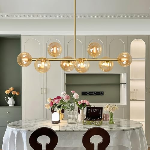 Gold Linear Chandelier