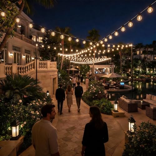 Outdoor String Lights 200 FT (200 Foot)