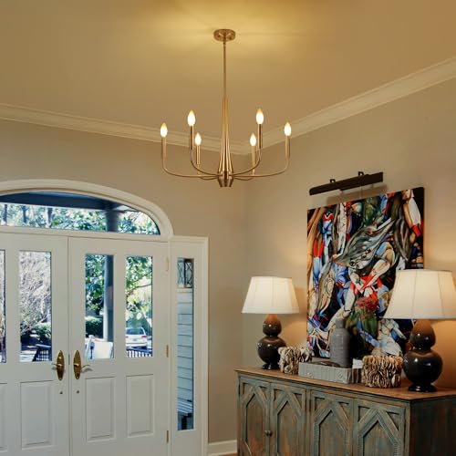 Brushed Nickel Chandelier