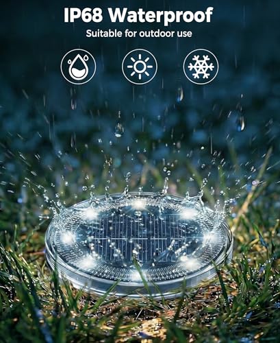 10 Pack Solar Ground Lights (10 Count)