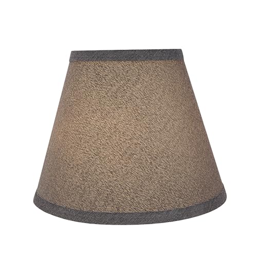 32425A Transitional Hardback Empire Shape Spider Construction Lamp Shade in Grey