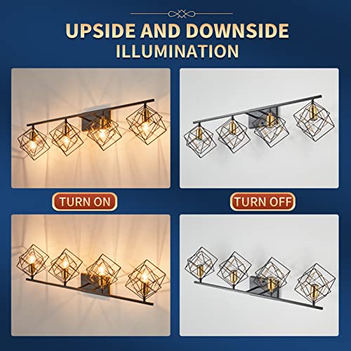 4 Light Vanity Light for Bathroom
